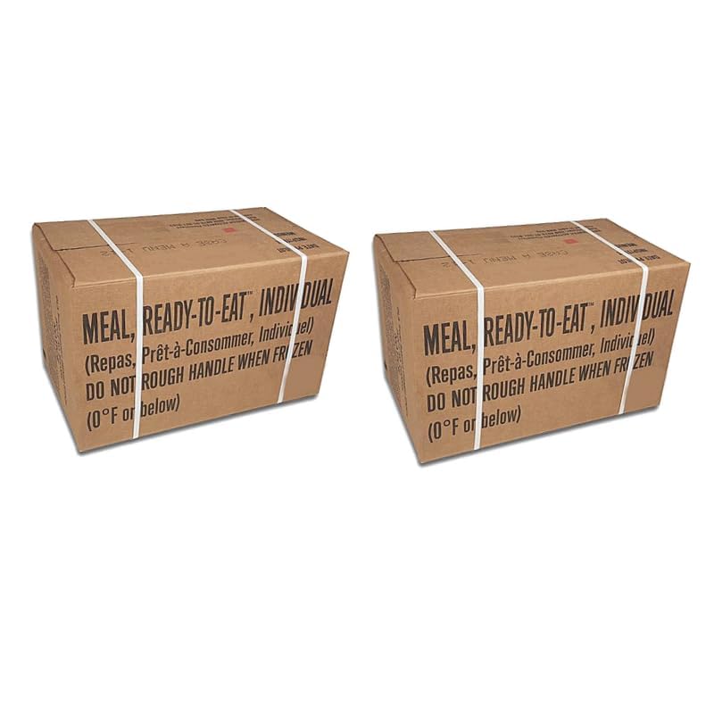 Military Meals Ready to Eat 24 Full Food Packs Rations T6505