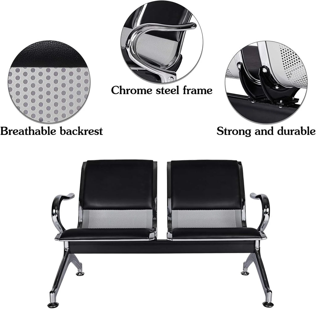 Heavy Duty PU Leather Guest Chairs Q77216