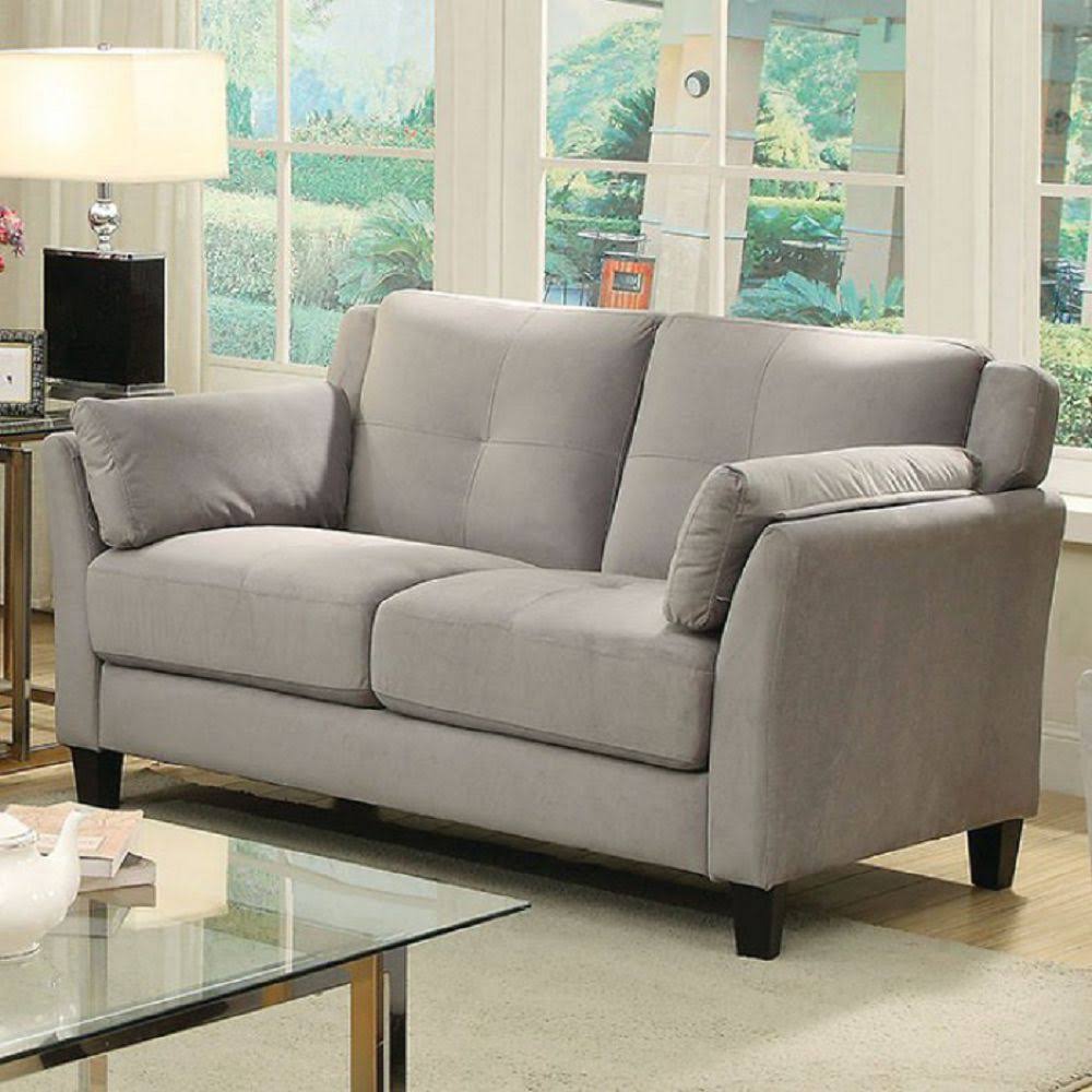 Gray Loveseat Z582