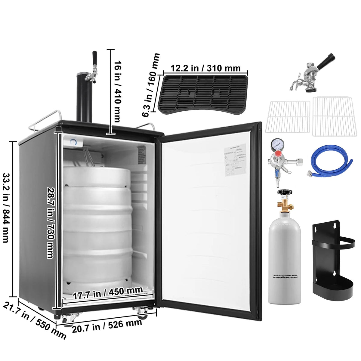 Draft Beer Dispenser Single Tap N189704