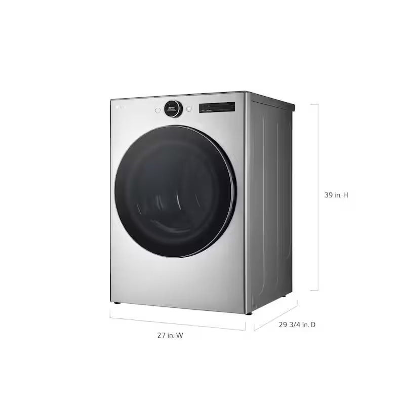7.4 cu. ft. Vented Stackable Electric Dryer in Graphite Steel L32560