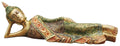Brass Sleeping Buddha Statue 2.25kg W86277