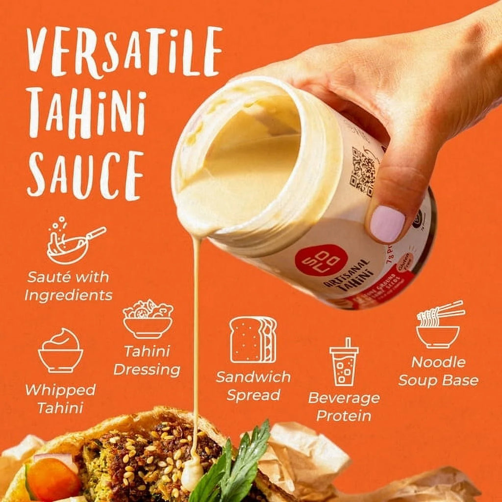 Tahini Paste, 13.4 oz, Pack of 2 F2738