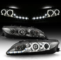 2003-2006 Mazda 6 LED Projector Headlights Left+Right O93110