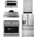36 Electric Range, Range Hood, Refrigerator, Dishwasher and Microwave V2099