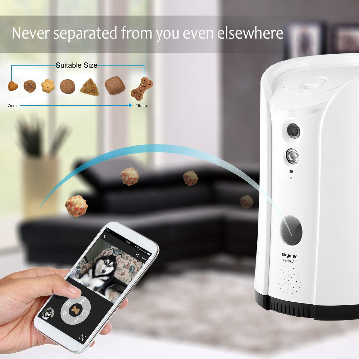 WiFi Remote Pet Camera with Night Vision M75104