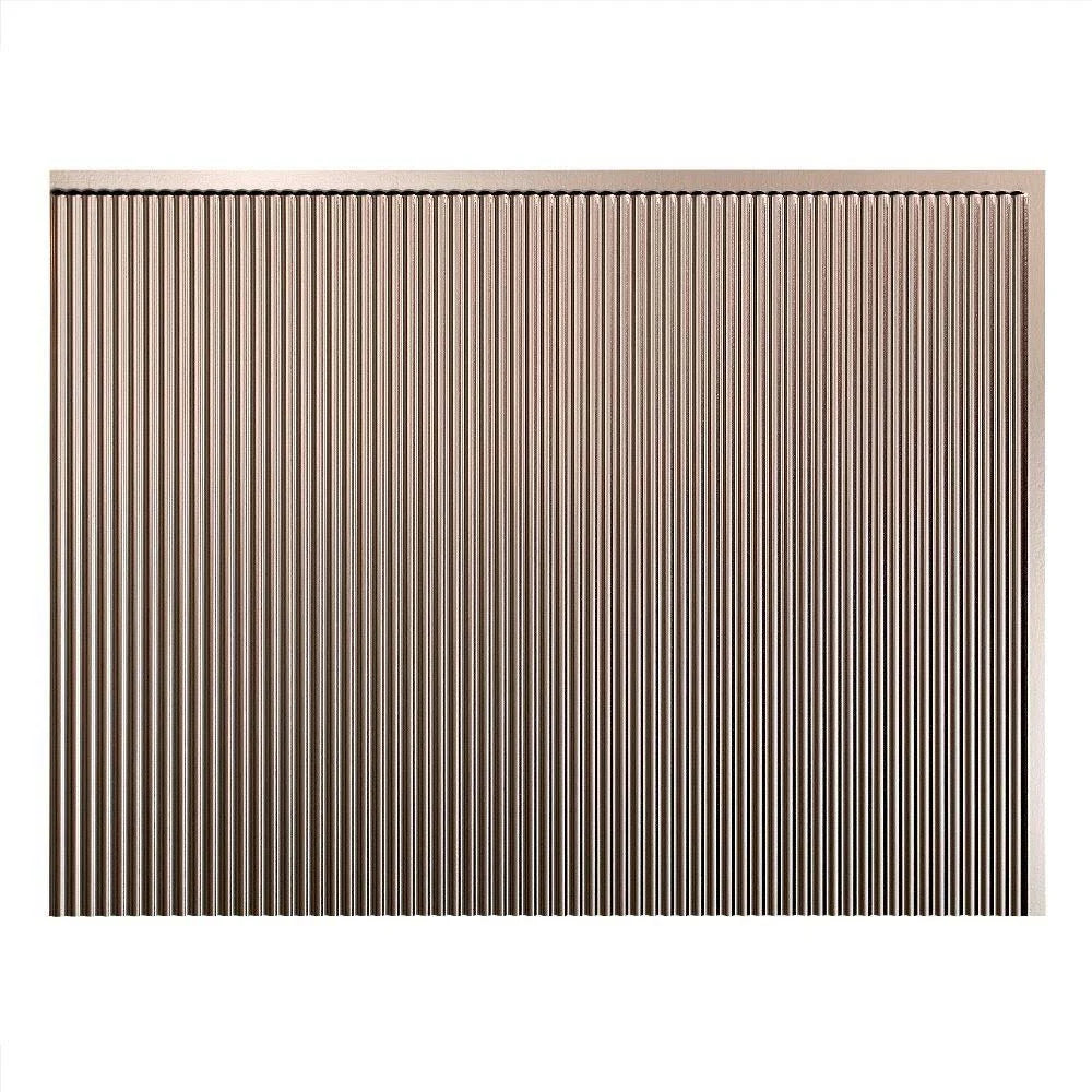 Brushed Nickel Backsplash Panel 5 Pack A161108