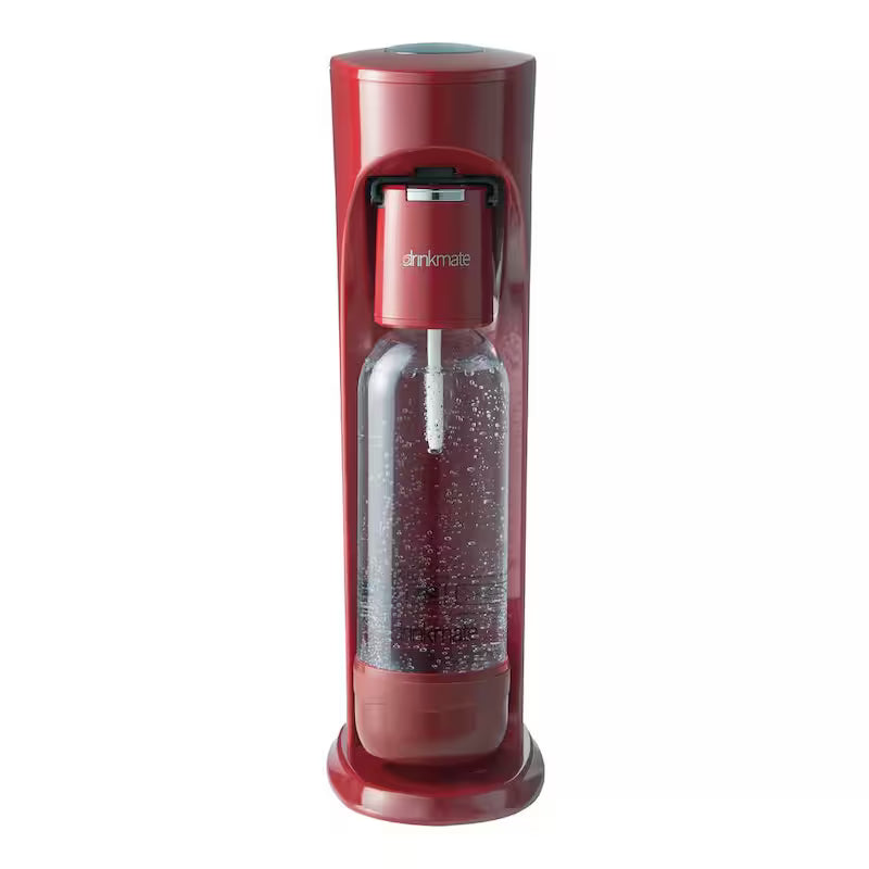 Sparkling Water Soda Maker Machine with 3 60L CO2 Cartridge, 1L and 0.5L Bottles S58411
