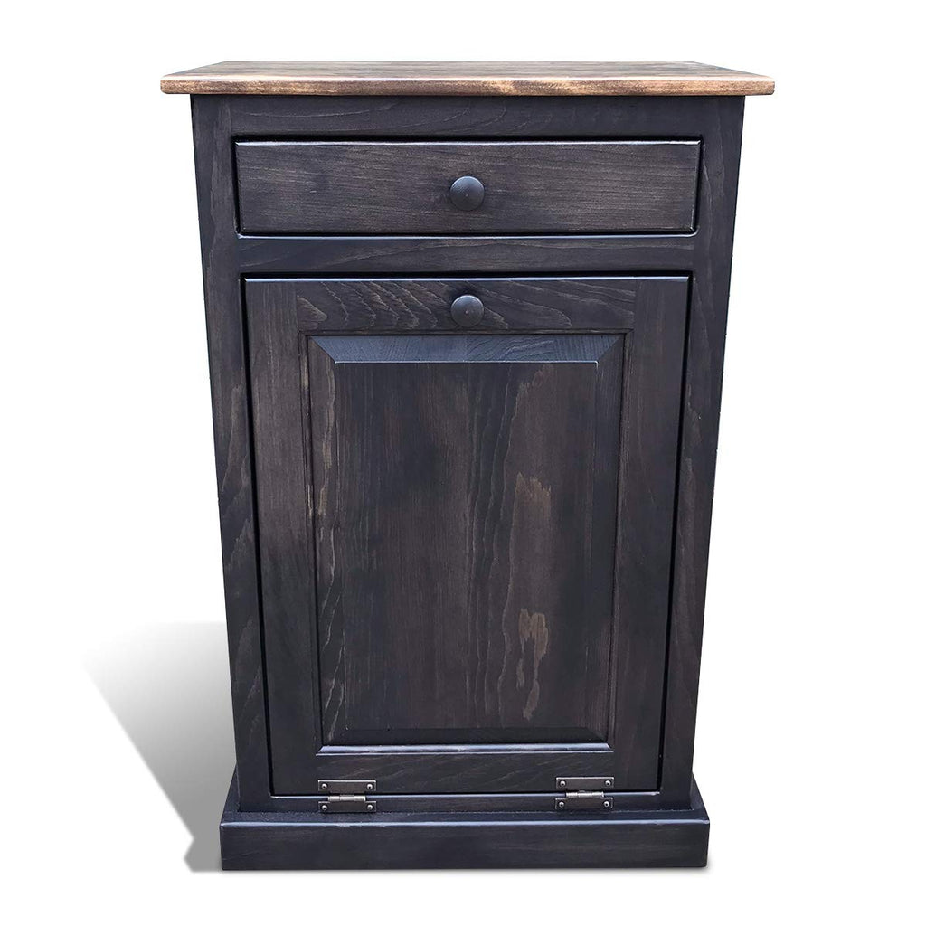 Wooden Pull Out Trash Can Cabinet L31234