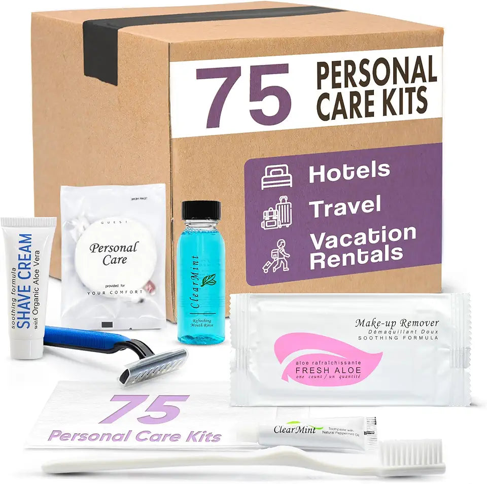 Travel Toiletries Shaving Set 75 Pieces E71245