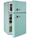 3.2 Cu ft Compact Mini Refrigerator Green Y850123