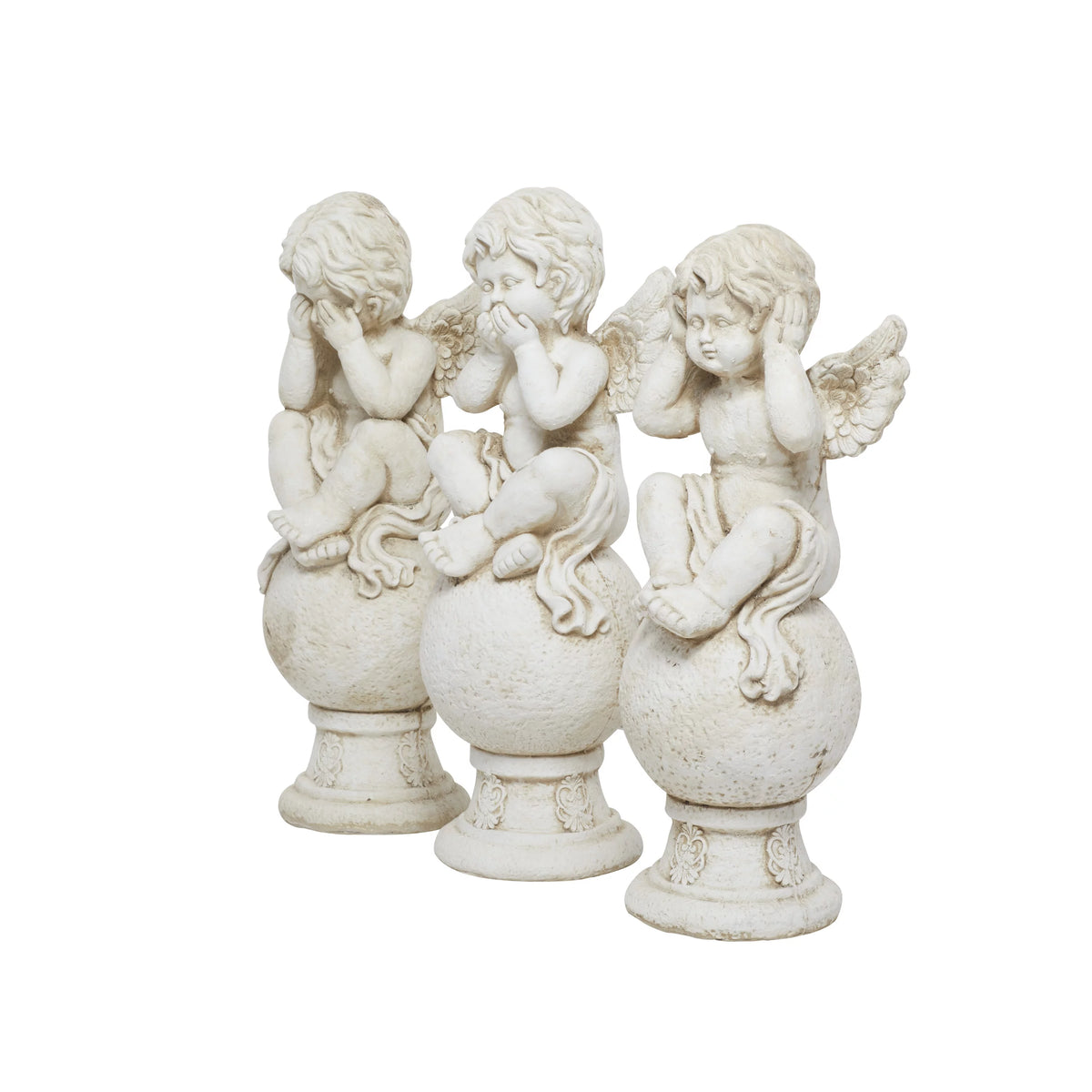 29" Indoor Outdoor Angel Garden Sculpture 3 Pack U21444