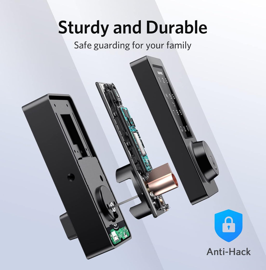 Keyless Entry Door Lock Smart Deadbolt with Bluetooth App Keypad S734