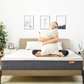 12 inch Gel Memory Foam Mattress with Washable Cover H660715