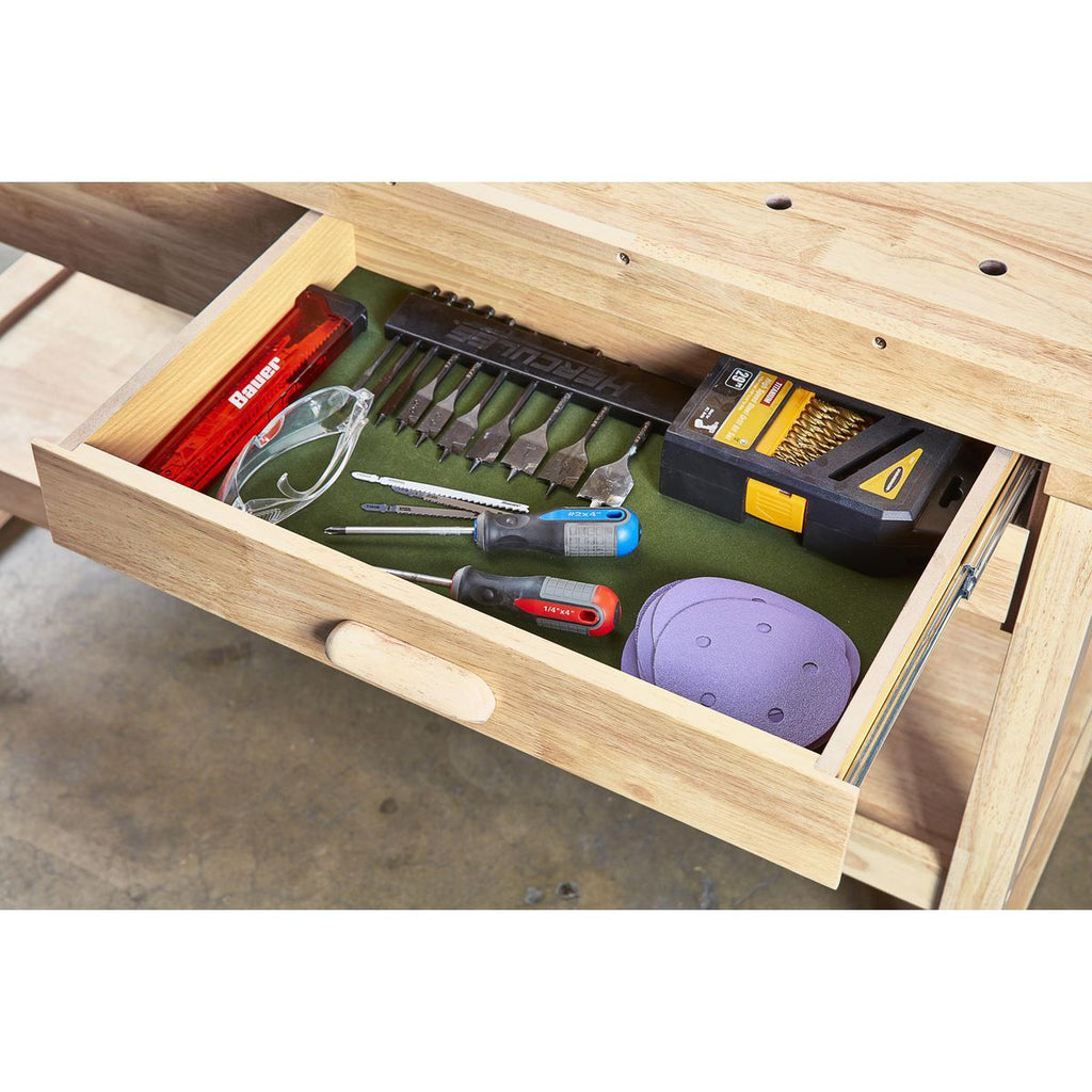 60 in. 3-Drawer Hardwood Workbench U66536