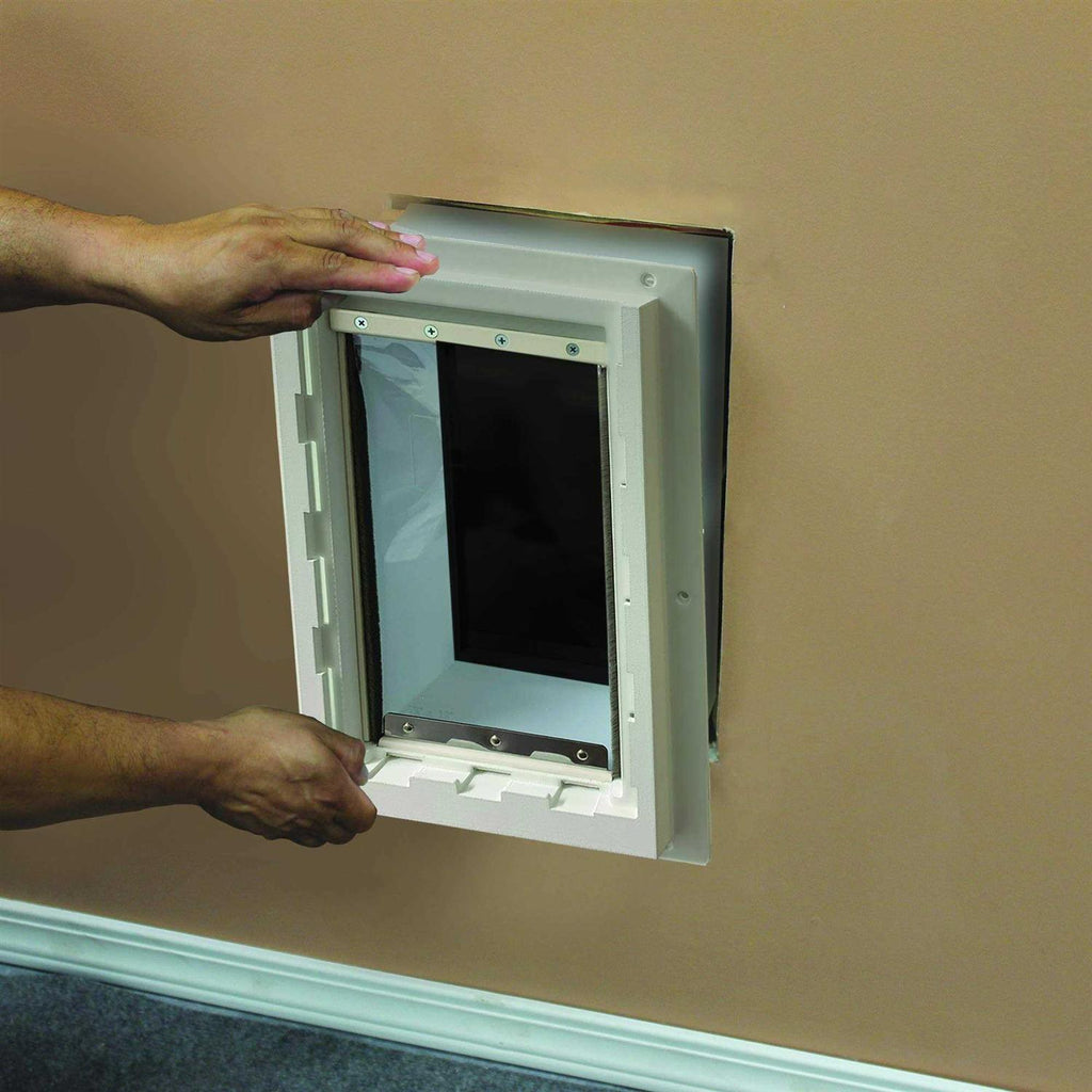 Wall Entry Dual Flap Dog Door J55012