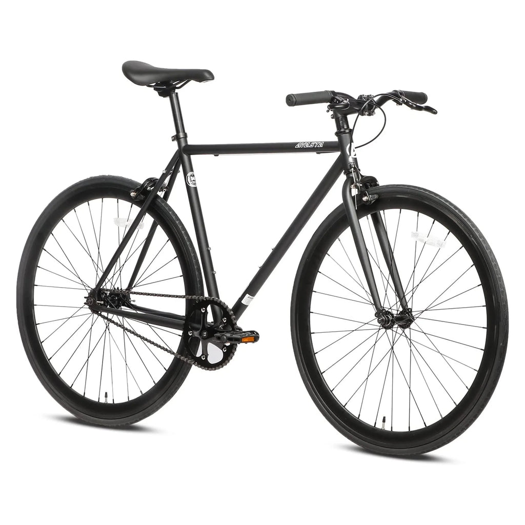 700C 58 In Single Speed Fixed Gear Bike, Black M614772