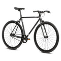 700C 58 In Single Speed Fixed Gear Bike, Black M614772