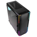 Black Tempered Glass Midi Tower Gaming Case F52764