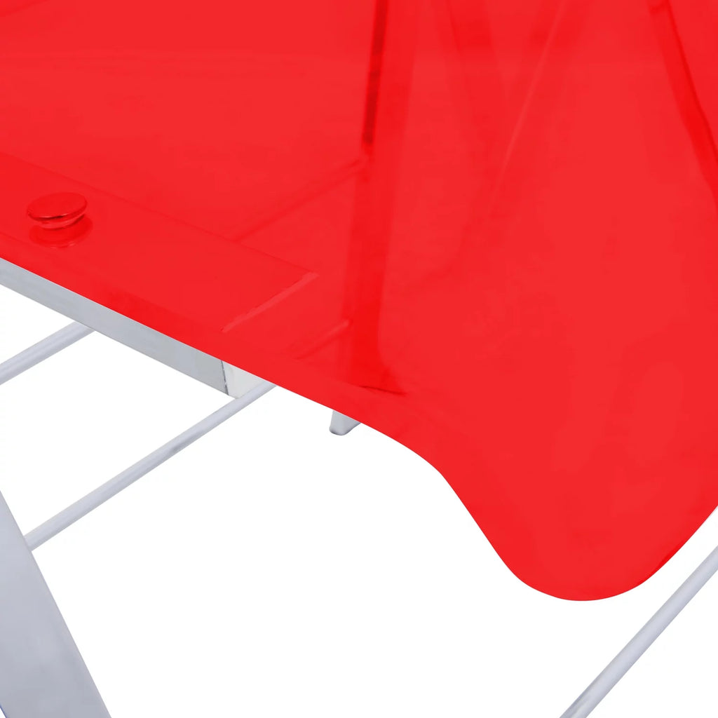 Modern Acrylic Folding Chair F112