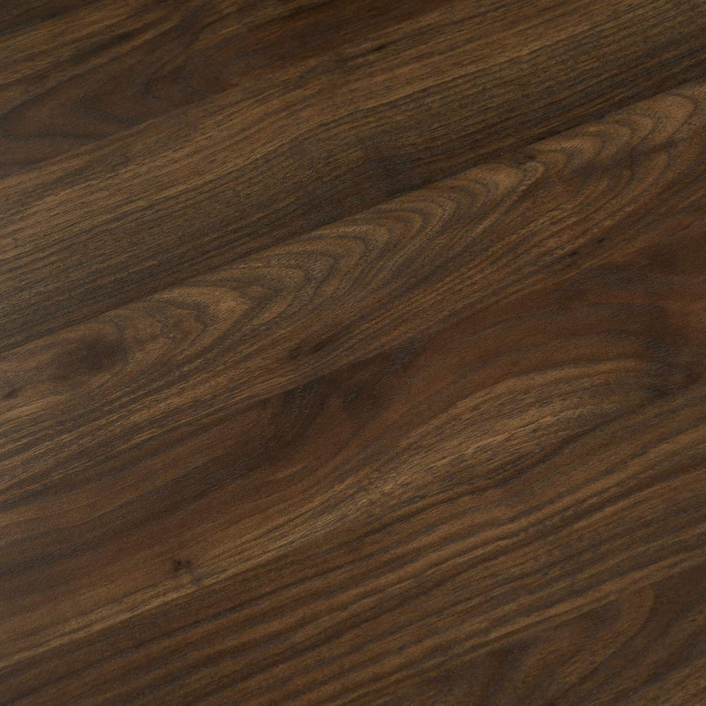 Dark Walnut 24 Inch Wood and Glass Storage Cabinet F591