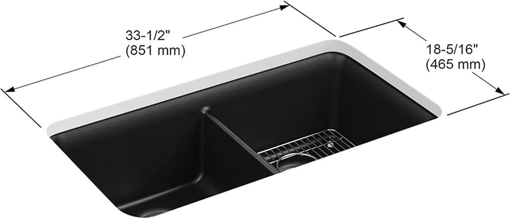 Matte White Kitchen Sink N5220