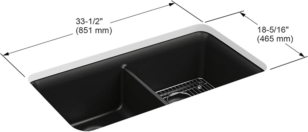 Matte White Kitchen Sink N5220