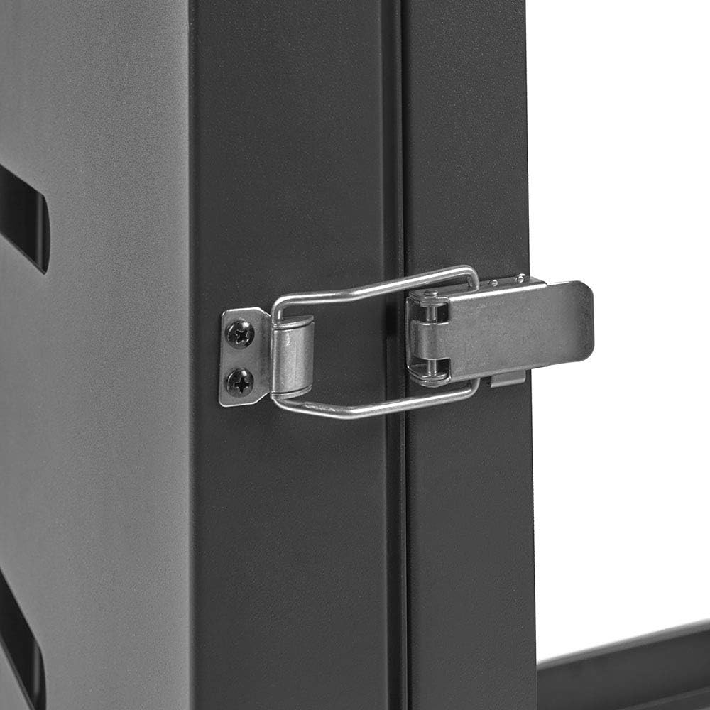 9U Hinged Open Frame Wall-Mount Network Rack D38294