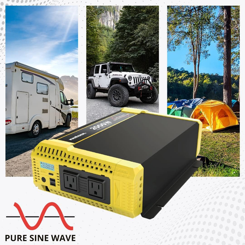 2000 Watt 12V Pure Sine Power Inverter A580669