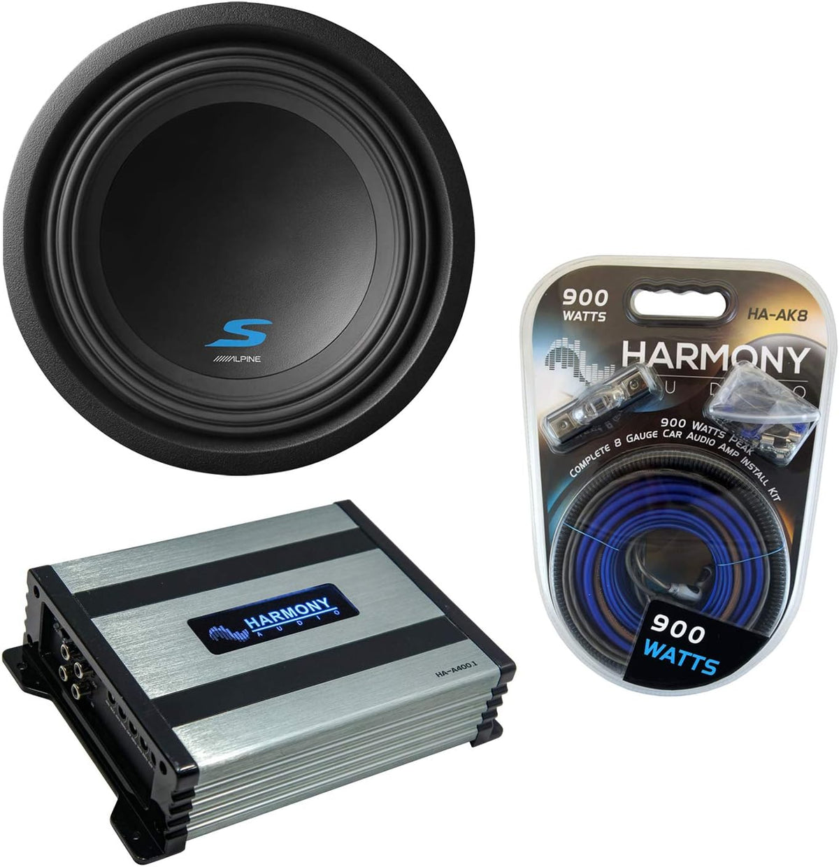 10 Subwoofer with Amplifier & Amp Kit F1113