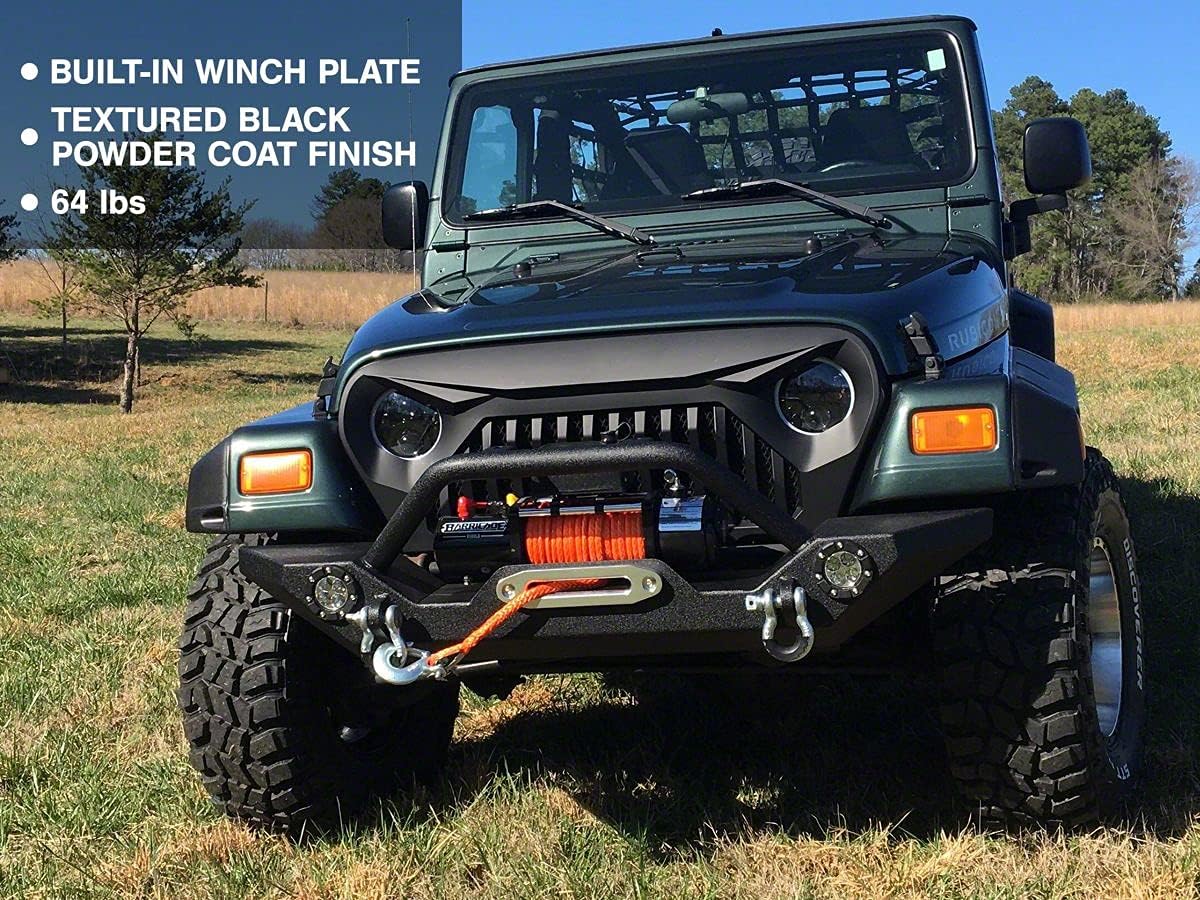 Front Bumper with LED Lights W77331