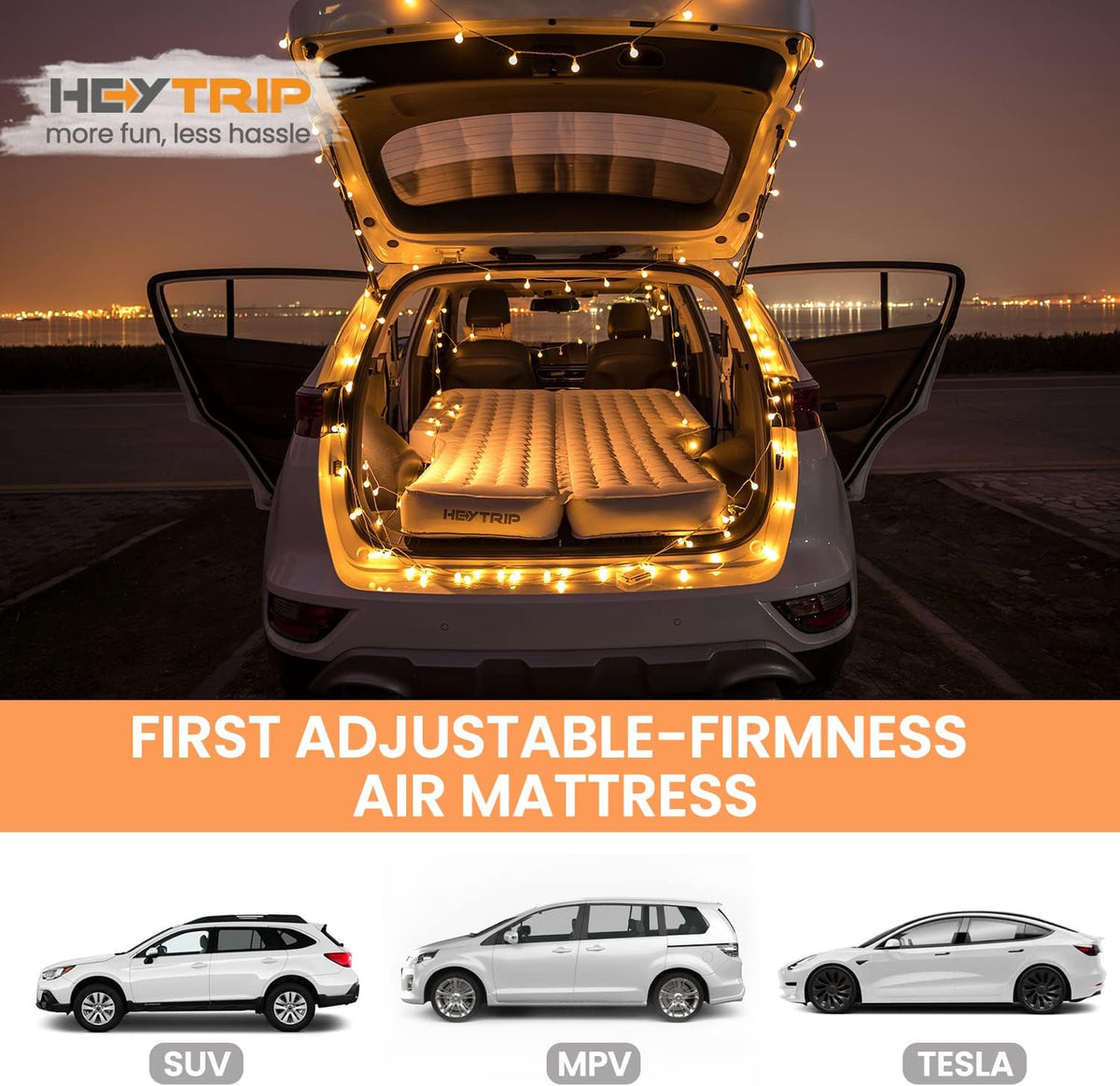 SUV Inflatable Air Mattress 4 Inch 2 Persons G77624