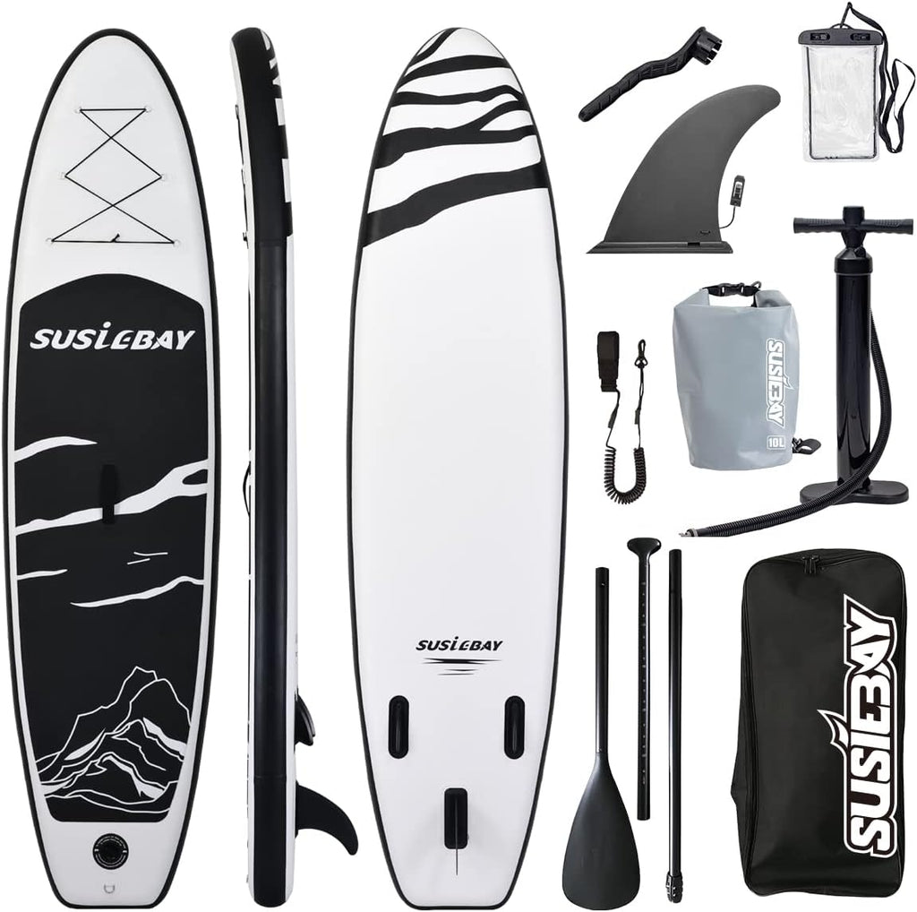 Inflatable Stand Up Paddle Board with Hand Pump and Waterproof Bag Q6581