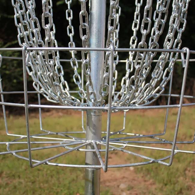Portable Steel Disc Golf Basket B4316