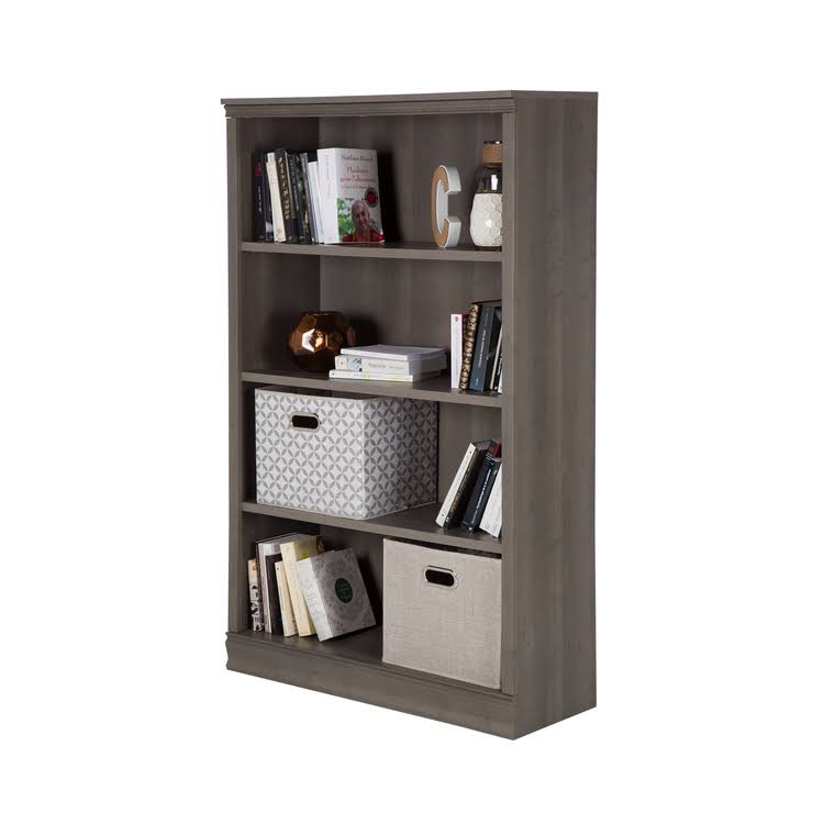 Black Oak 4 Shelf Bookcase S947716