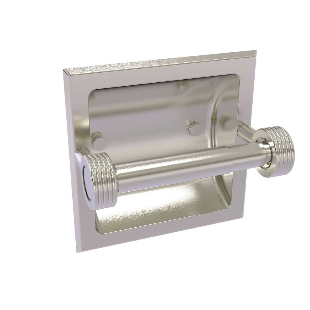 Recessed Toilet Tissue Holder Satin Nickel O218