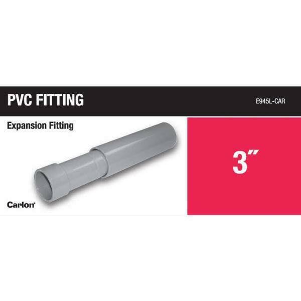 3 in. Schedule 40 and 80 PVC Expansion Coupling Q34649
