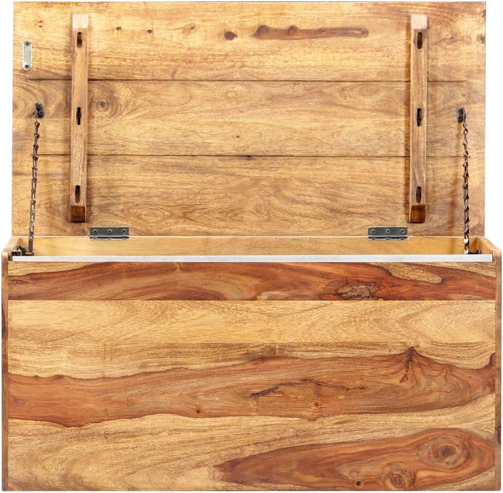 Solid Sheesham Wood Storage Chest Z3114