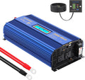 2000W Pure Sine Wave Car Power Inverter 12V to 120V AC with Remote Control and LCD Display L6770
