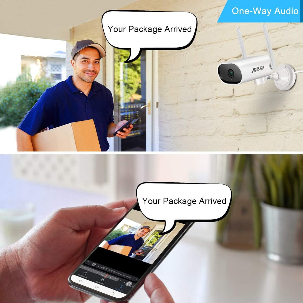 2K 8 Channel Wireless Security Camera System with 1TB Hard Drive R517