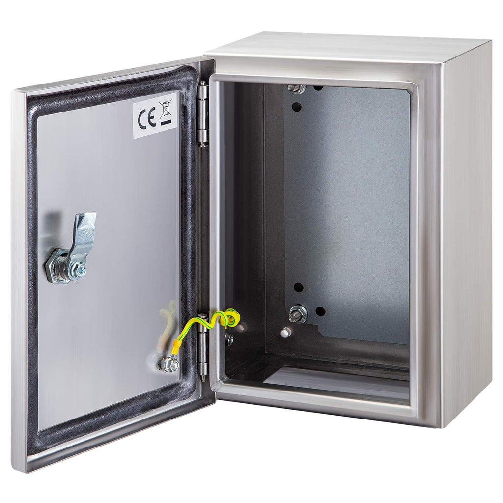12 x 12 x 8'' NEMA 4X Steel Electrical Enclosure J398626