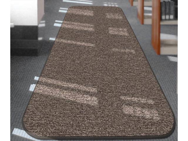 Skid-Resistant Carpet Runner Pebble Gray 20 ft. x 27 in. S739040
