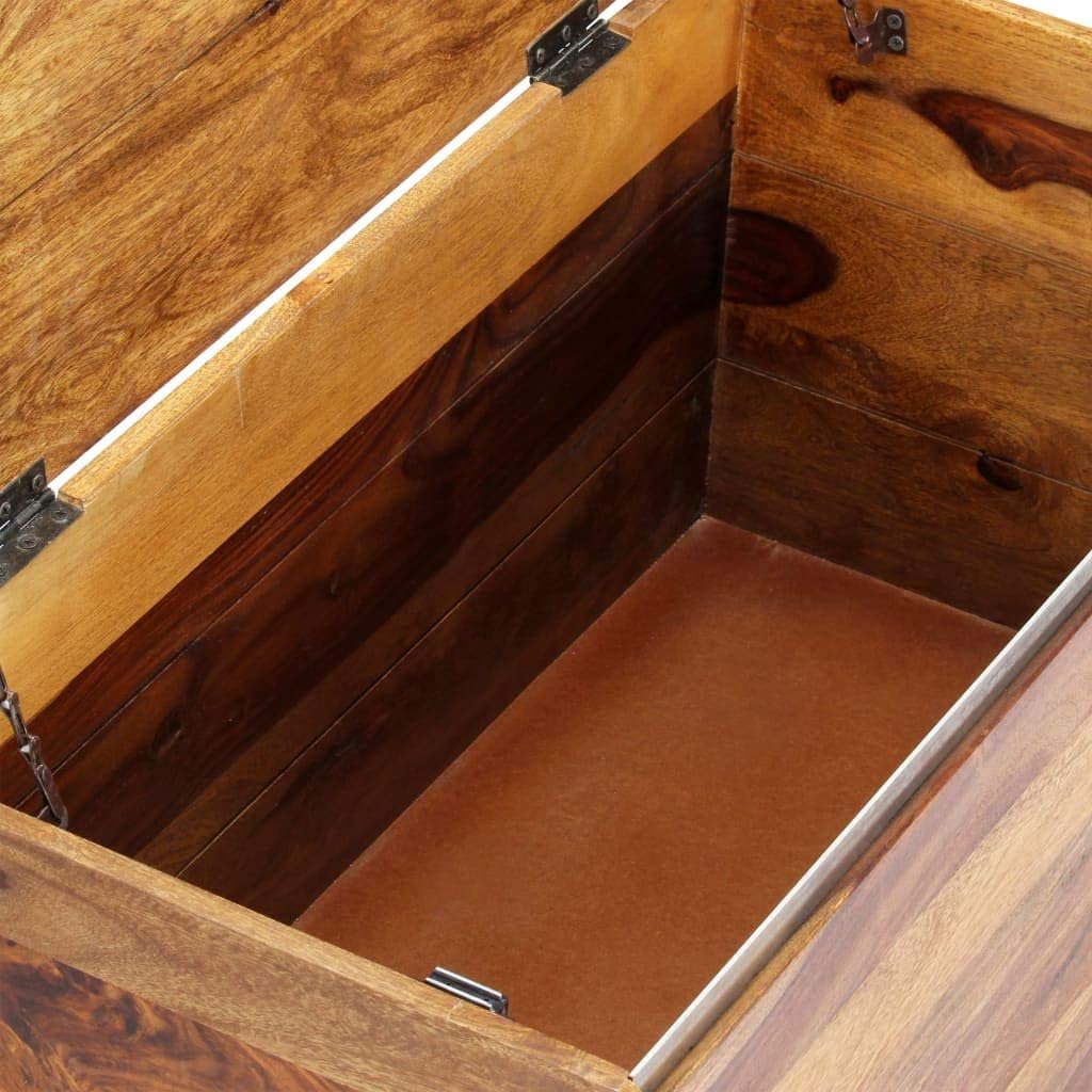 Solid Sheesham Wood Storage Chest Z3114
