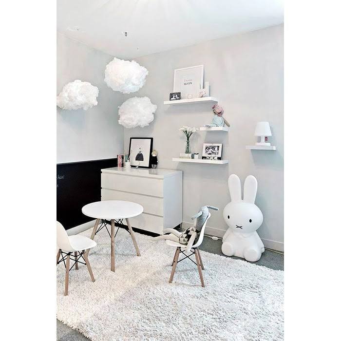 Set of 2 White Kids Chairs Q18784