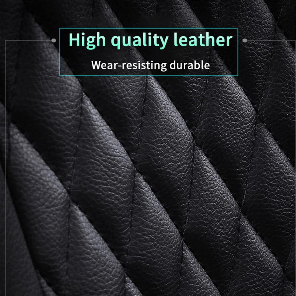 Car Seat Covers 5-Seat Black Blue X3091