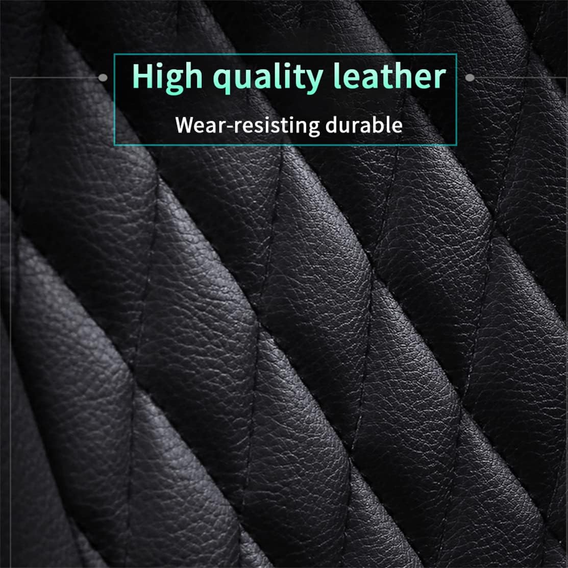 Car Seat Covers 5-Seat Black Blue X3091