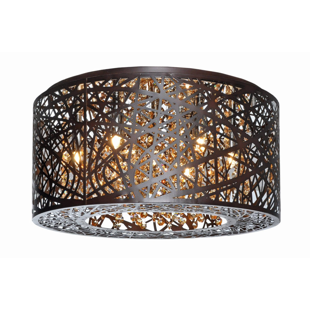 7-Light Flush Mount with LED Bulb B20995
