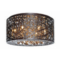 7-Light Flush Mount with LED Bulb B20995