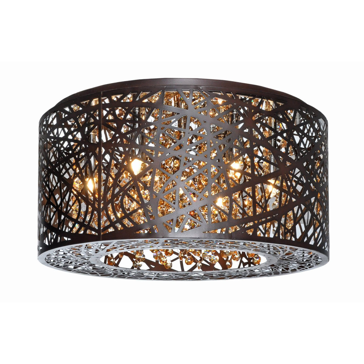 7-Light Flush Mount with LED Bulb B20995