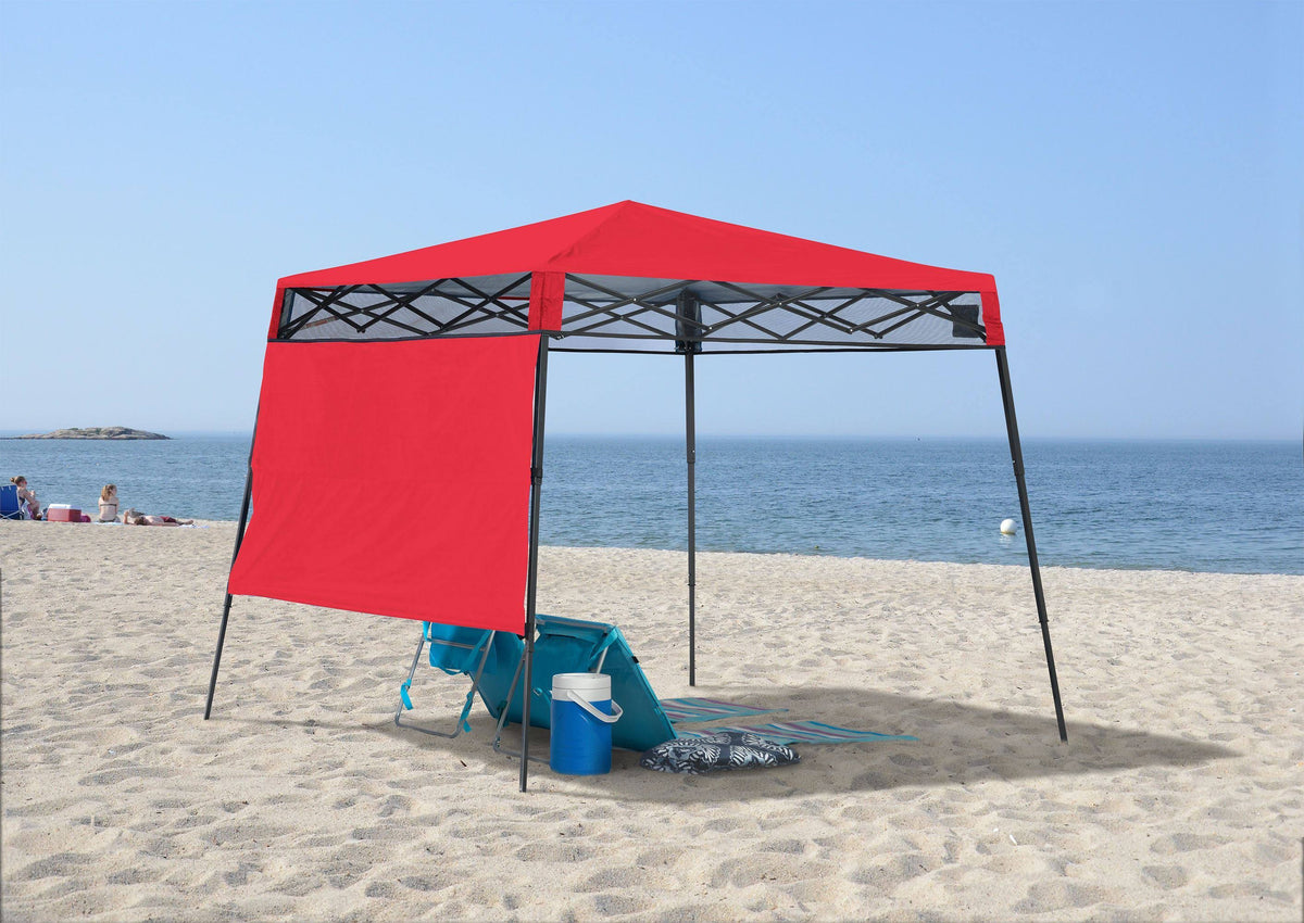 Red Slant Leg Canopy A286